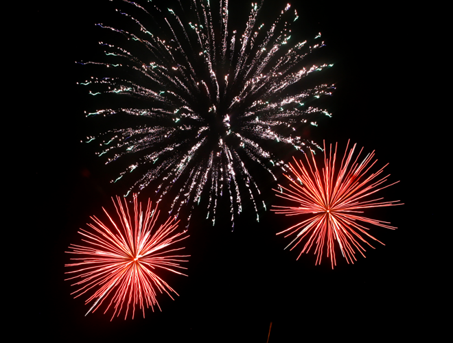 Fireworks Trio