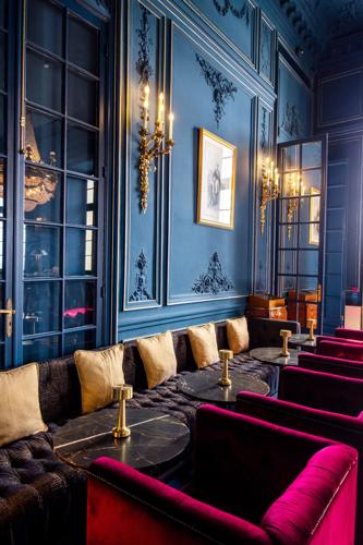 Bar Napoléon III at Hotel du Palais Biarritz.