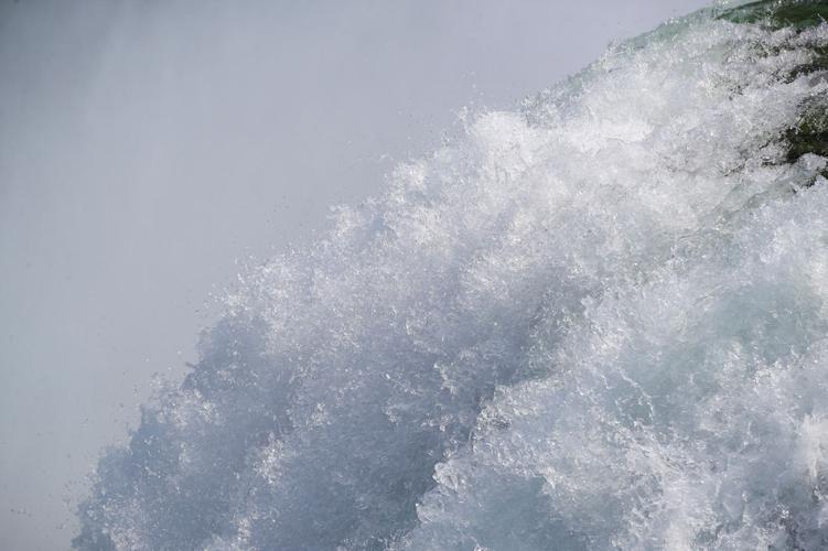 A view of Niagara Falls from the air, by boat and on foot