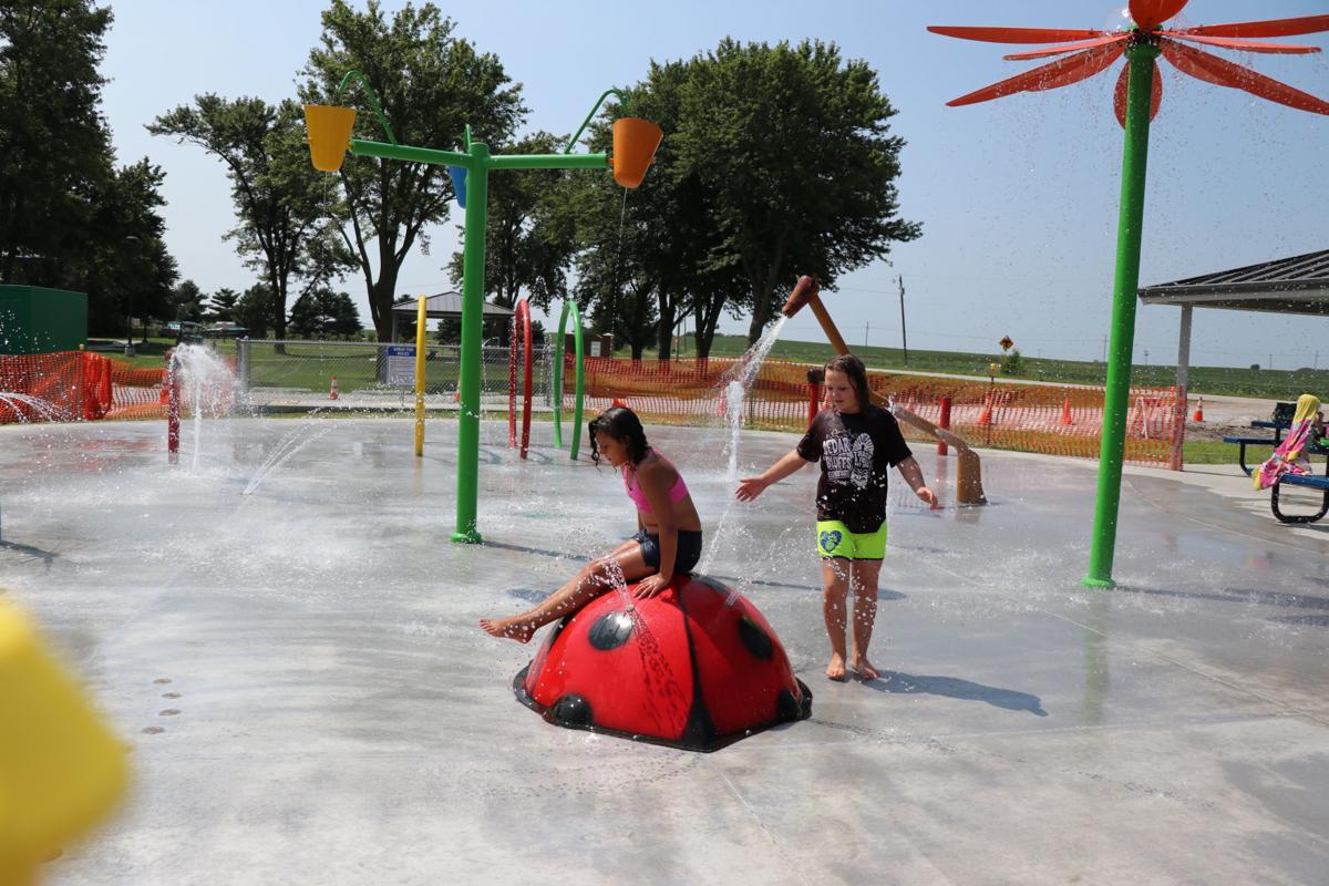 Splash pad opens at Cedar Bluffs park