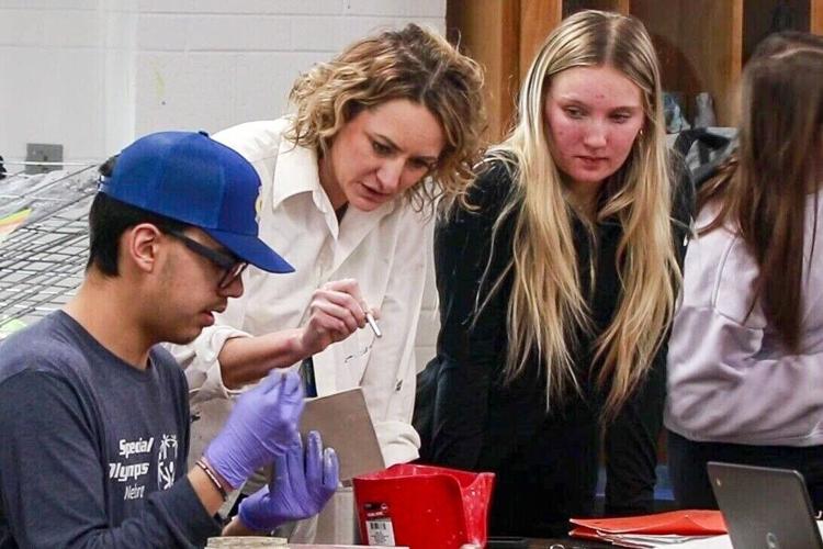 Art teacher brings real-world design background back to GHS