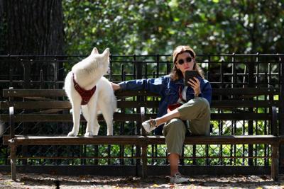 FILE PHOTO: A woman reads on an Amazon Kindle in New York City