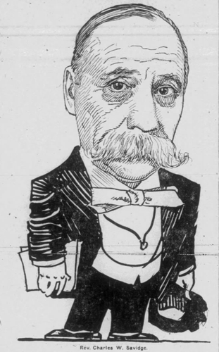 Charles Savidge sketch 1917