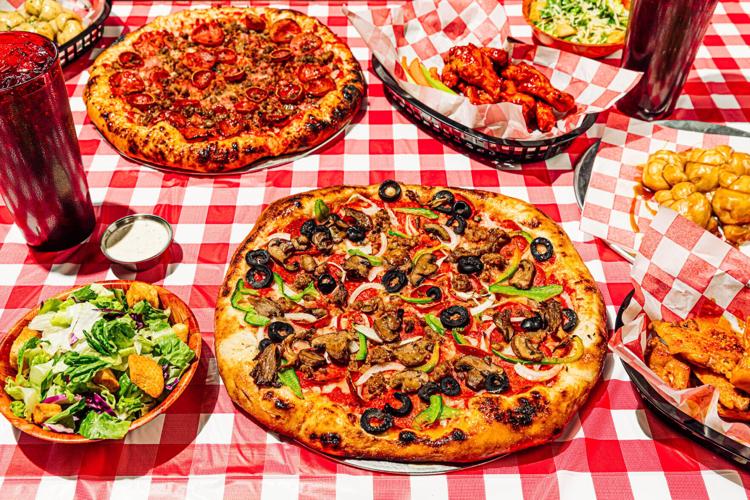shredders pizza spread