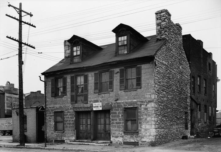 Jean Baptiste Roy historical home in St. Louis 1947