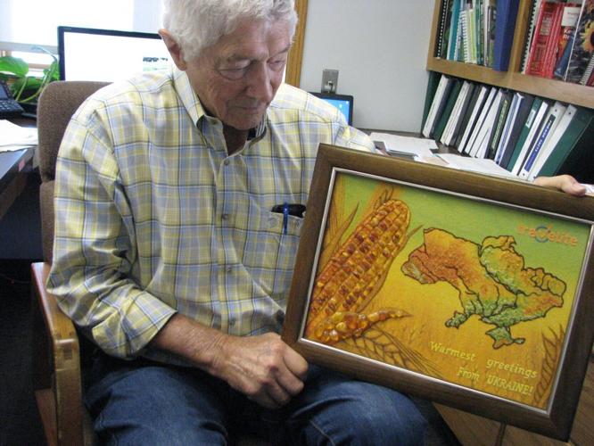 Ray Ward and Ukraine map