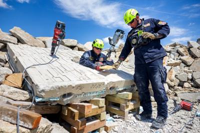 Task Force One rescue training, 4.30