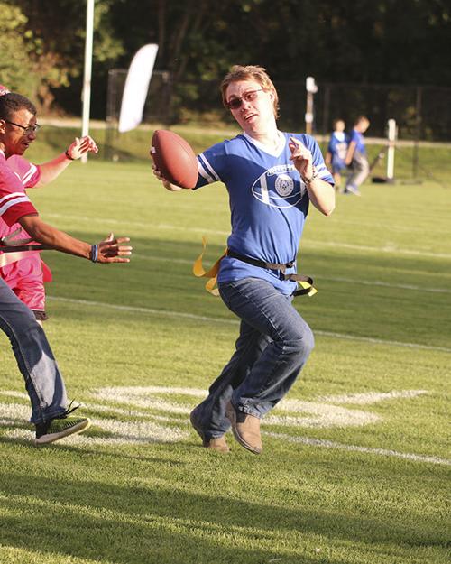 Unified flag football