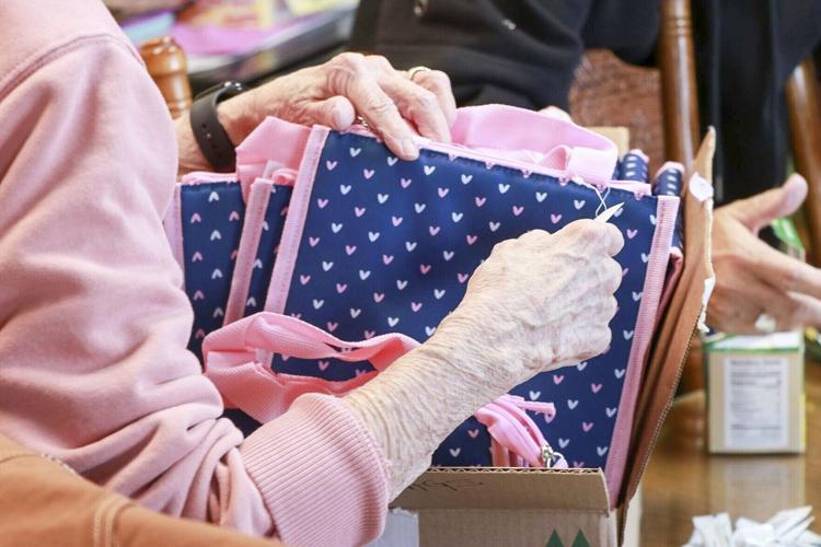 Soroptimists deliver over 80 Hope Totes to Regional West oncology in two years