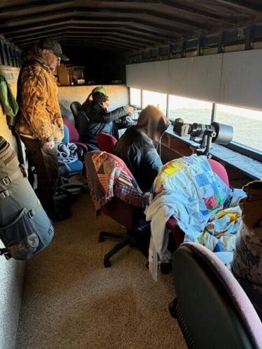 prairie-chickens-p1 - inside the blind