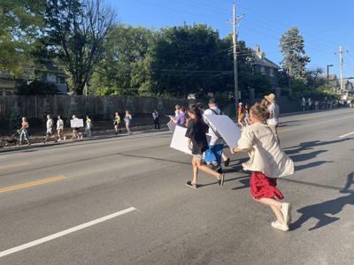 Omaha abortion rights protest day 2 2022