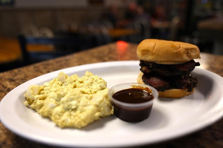 CK Grill and Bar's brisket sandwich