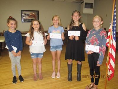 Coloring contest winners