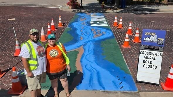 Crosswalk Murals - platte river