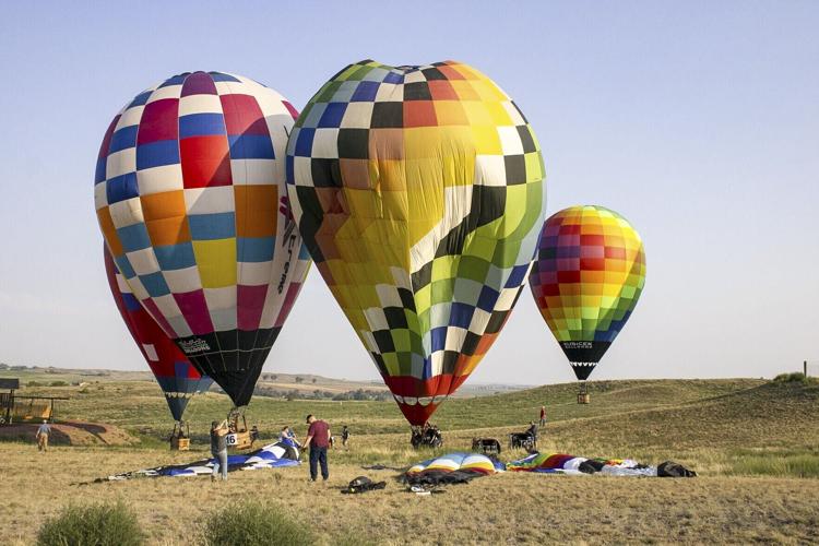 Hot Air Balloon Deflation Aug. 10