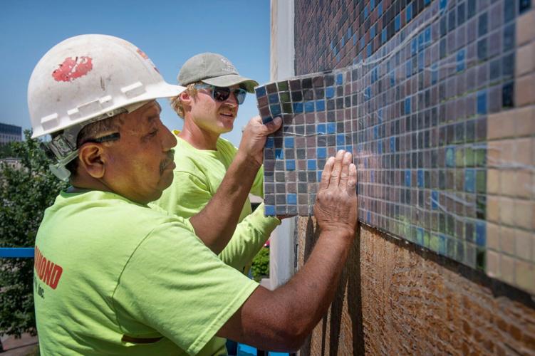 Pershing Center mural, 7.20