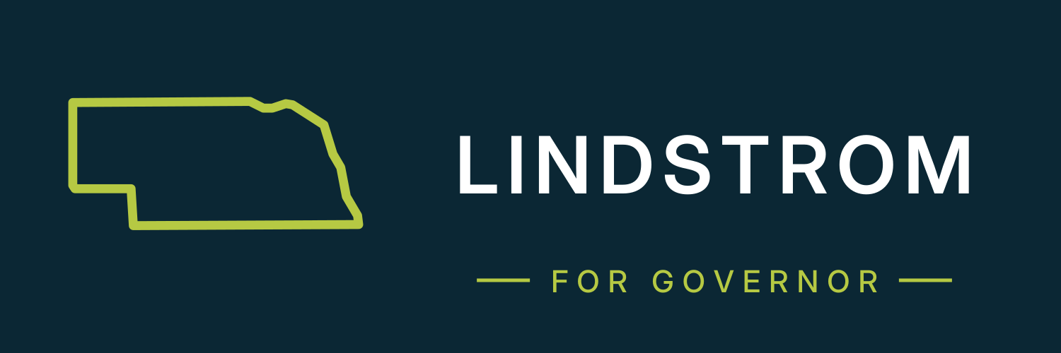 Lindstrom for Governor logo