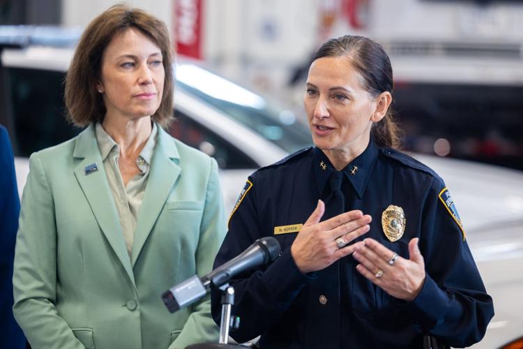 Lincoln Police Department electric vehicle announcement, 4.23