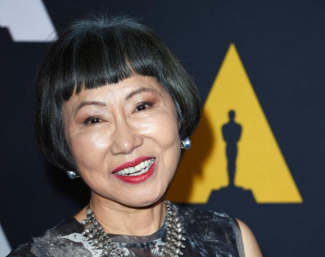 Amy Tan, author of " The Joy Luck Club", arrives to celebrate the 25th anniversary of the film " The Joy Luck Club" at the Academy of Motion Picture Arts and Sciences in Beverly Hills, California on Aug. 22, 2018.