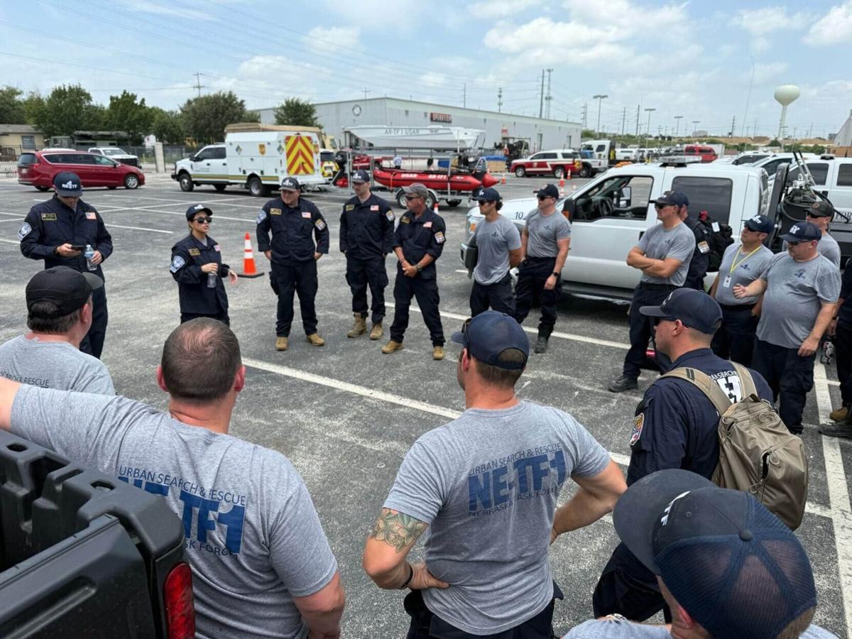 Task Force 1 returns from Texas, 7.27
