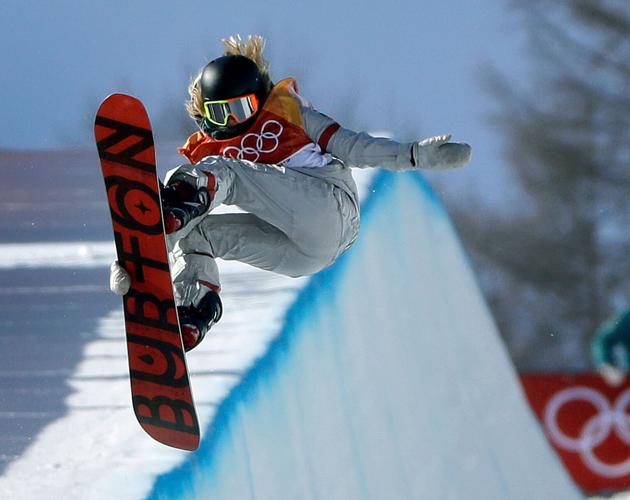 Chloe Kim Snowboarding