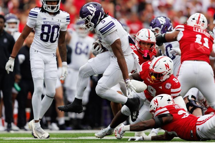 Northwestern helmet