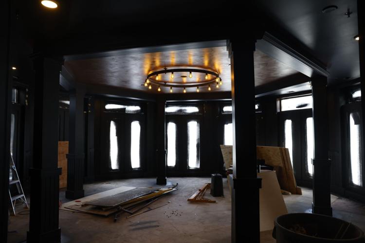 Readying the interior of Harborspot for guests in April