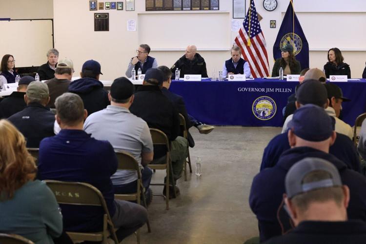 'No community stands alone': U.S. secretary of ag tours Morrill Fire