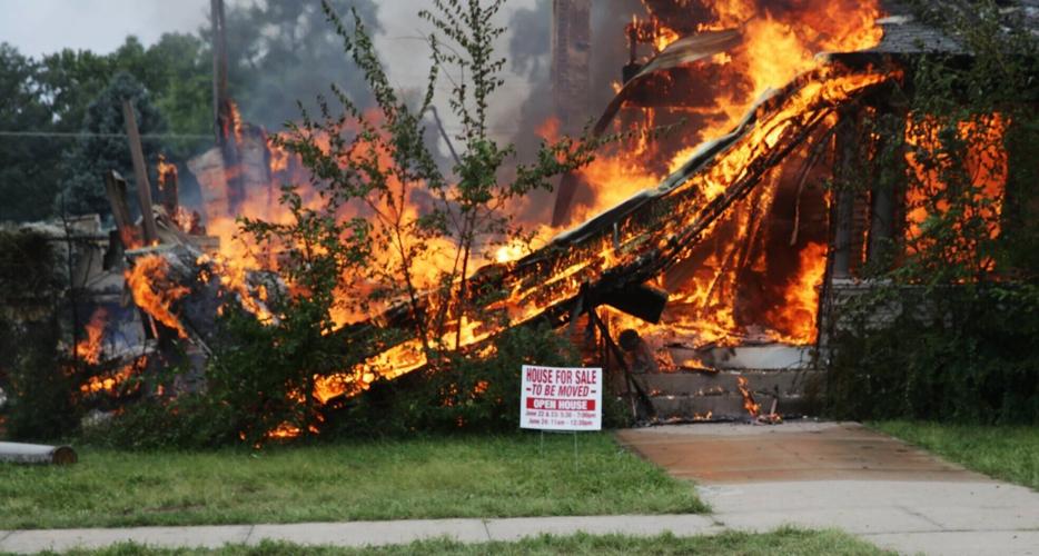 Burning House For Sale