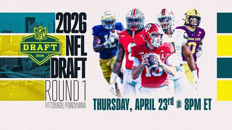 The first round of the NFL draft will occur on Thursday, April 23 from Pittsburgh, PA.