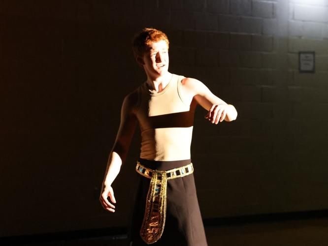 Moses blocking the sun