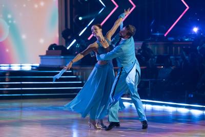 DWTS Whitney Leavitt and Mark Ballas