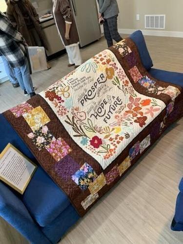 transitional housing- p2 - new quilts