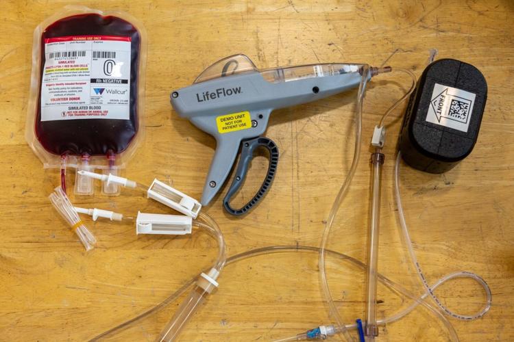 pre-hospital blood transfusion program, 9.29