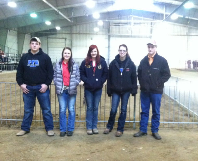 FFA attends District Livestock Judging competition Local wahoo
