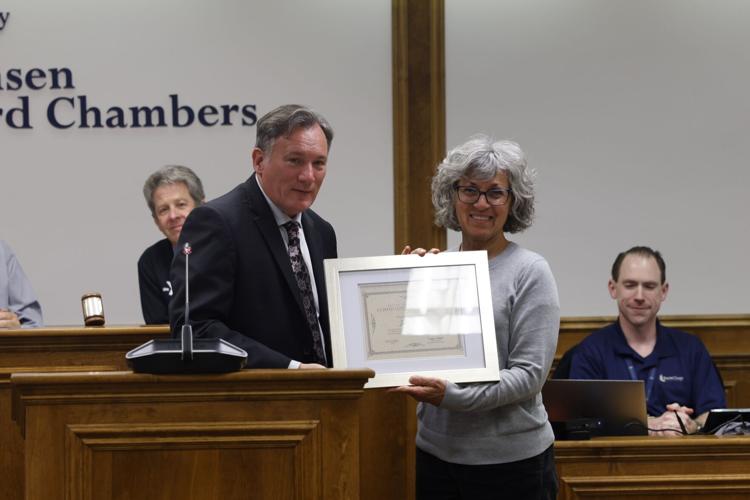 RCEDC Executive Director Jenny Trick receives award