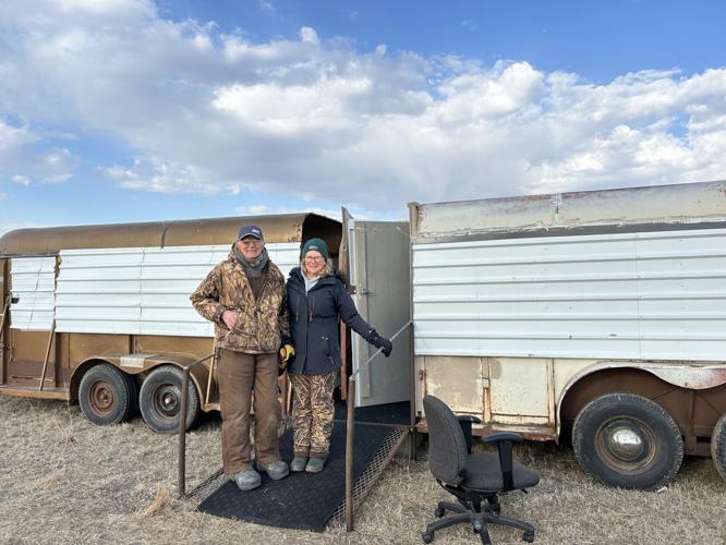 prairie chickens - p3 - Kent and Robyn