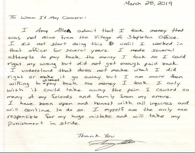 apology COPYRIGHT RESTRICTED