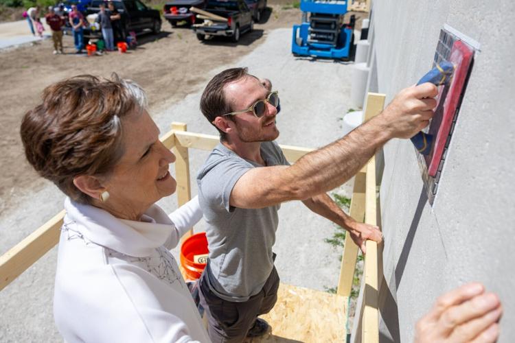 Pershing Mural First tile, 4.20