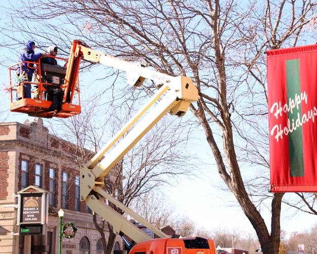 Hometown Christmas preparations (copy)