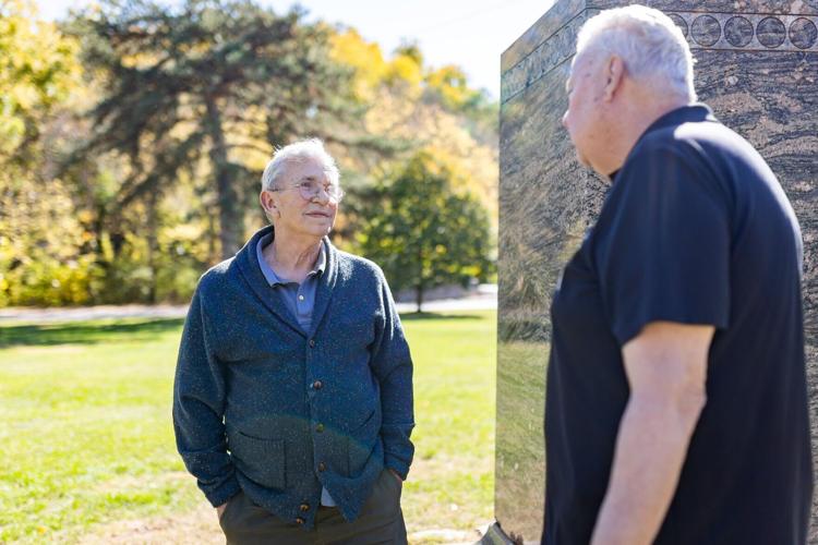 COPYRIGHT RESTRICTED Baseball Statue