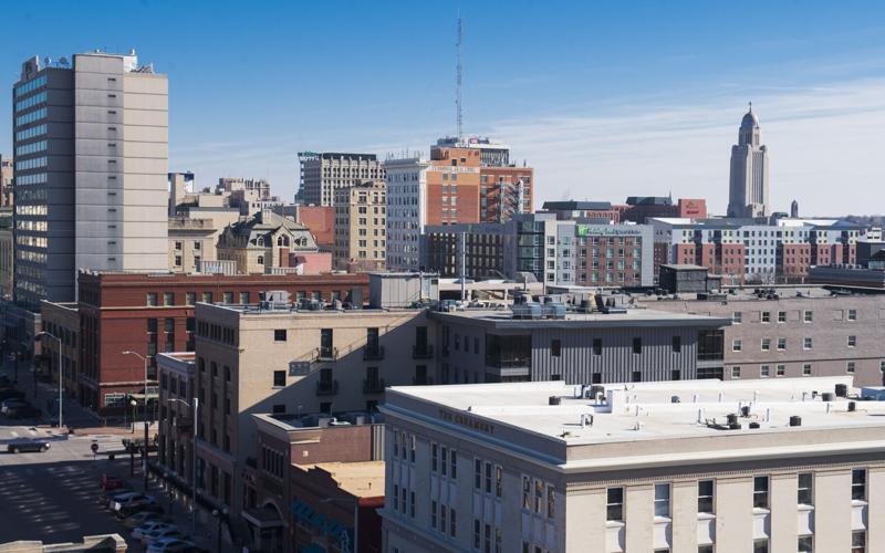 Downtown Lincoln Skyline