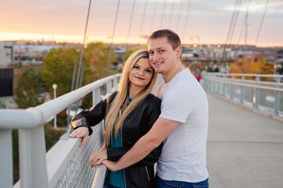 Kaitlin Benes and Andrew Reitz