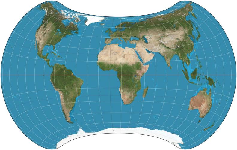 Strebe 1995 projection