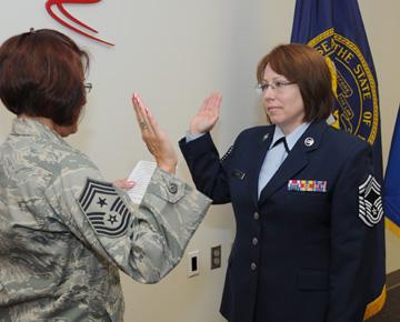 Spence earns Nebraska Air National Guard promotion