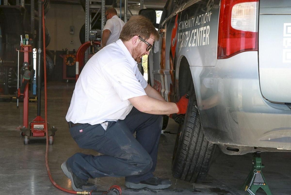 Les Schwab store donates new tires to CAPWN during grand open ceremony