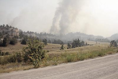 Wildfire continues to burn in Banner County