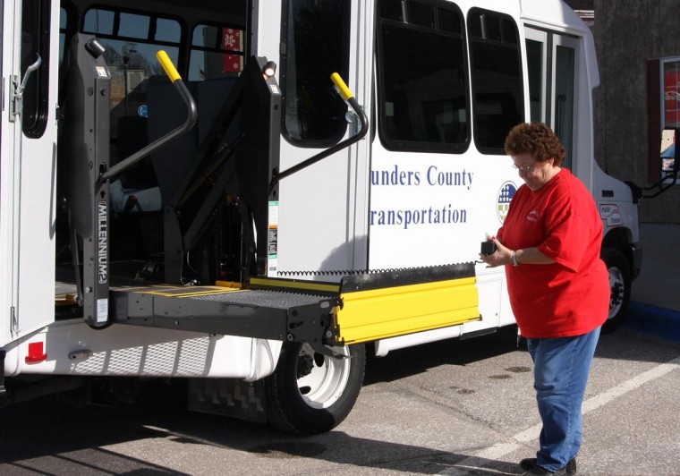 New bus putting on miles 