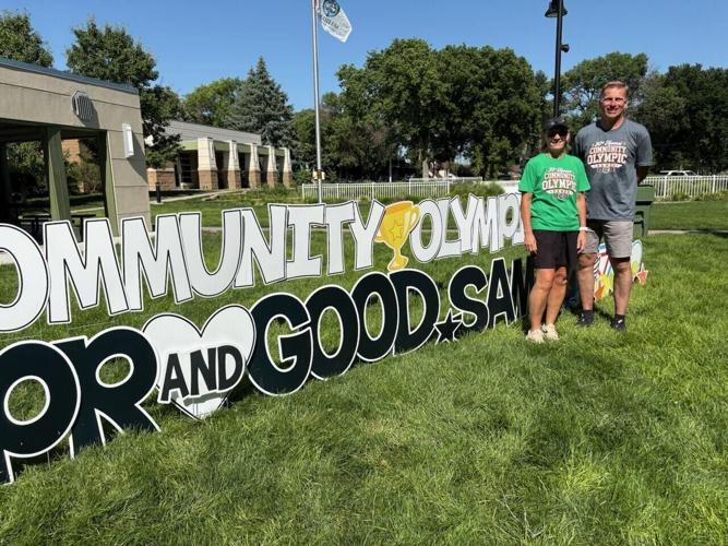 Community Olympics - Big Sign