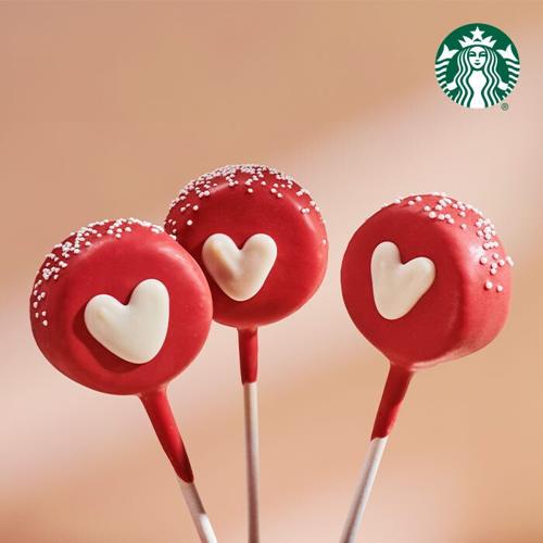 Valentine Cake Pops are back as part of the Starbucks winter menu.